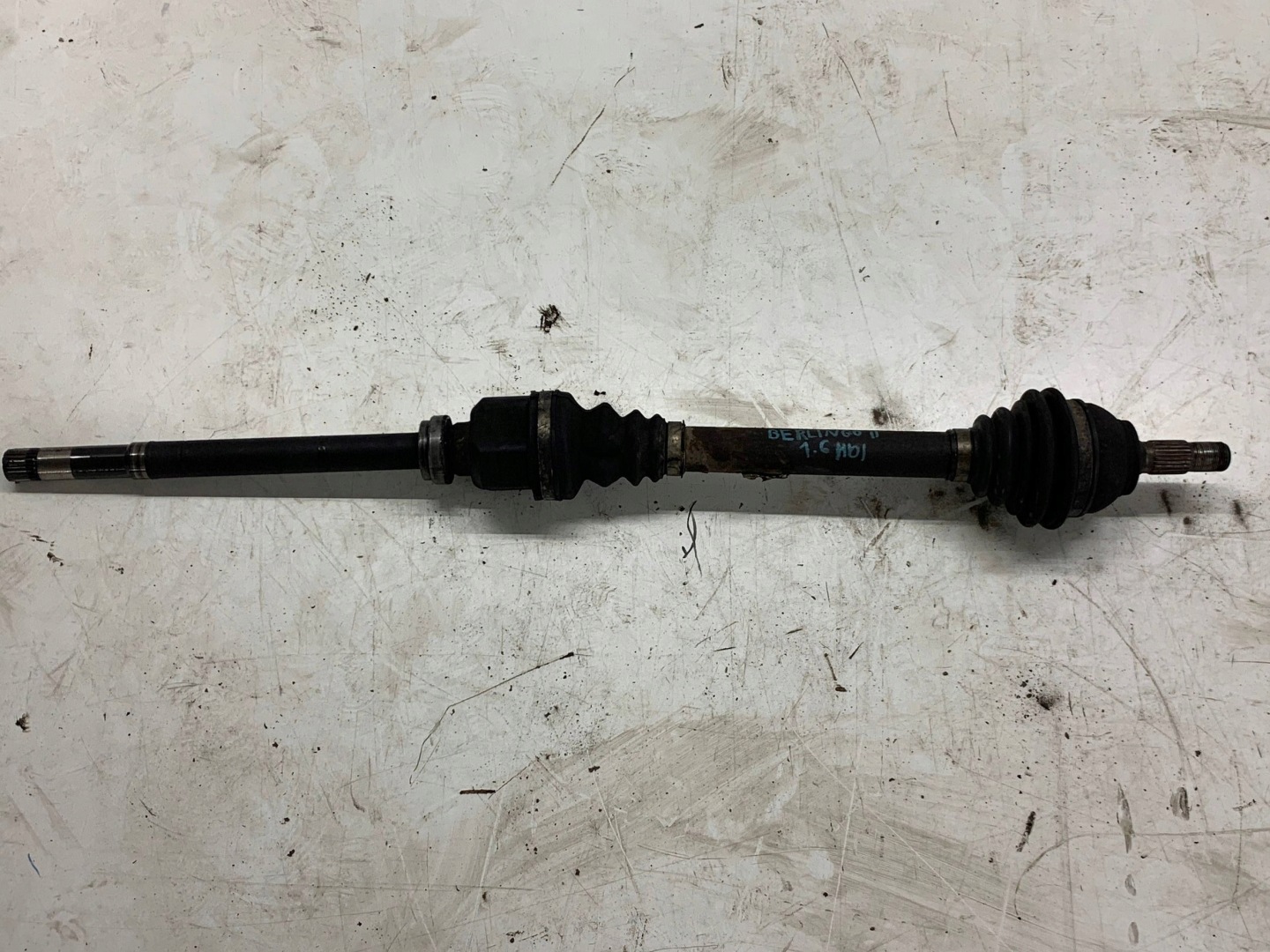 semi-axis right front right front long CITROEN BERLINGO II (08-18) 1.6 EHDI