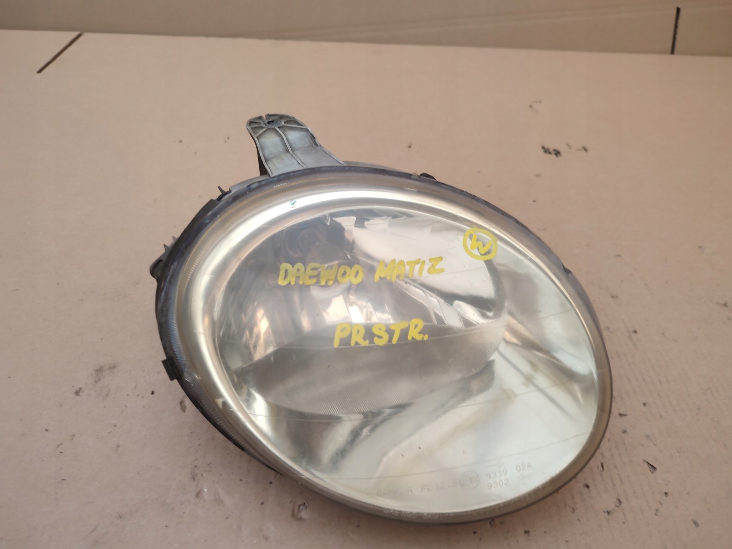 light right front right front Daewoo Matiz