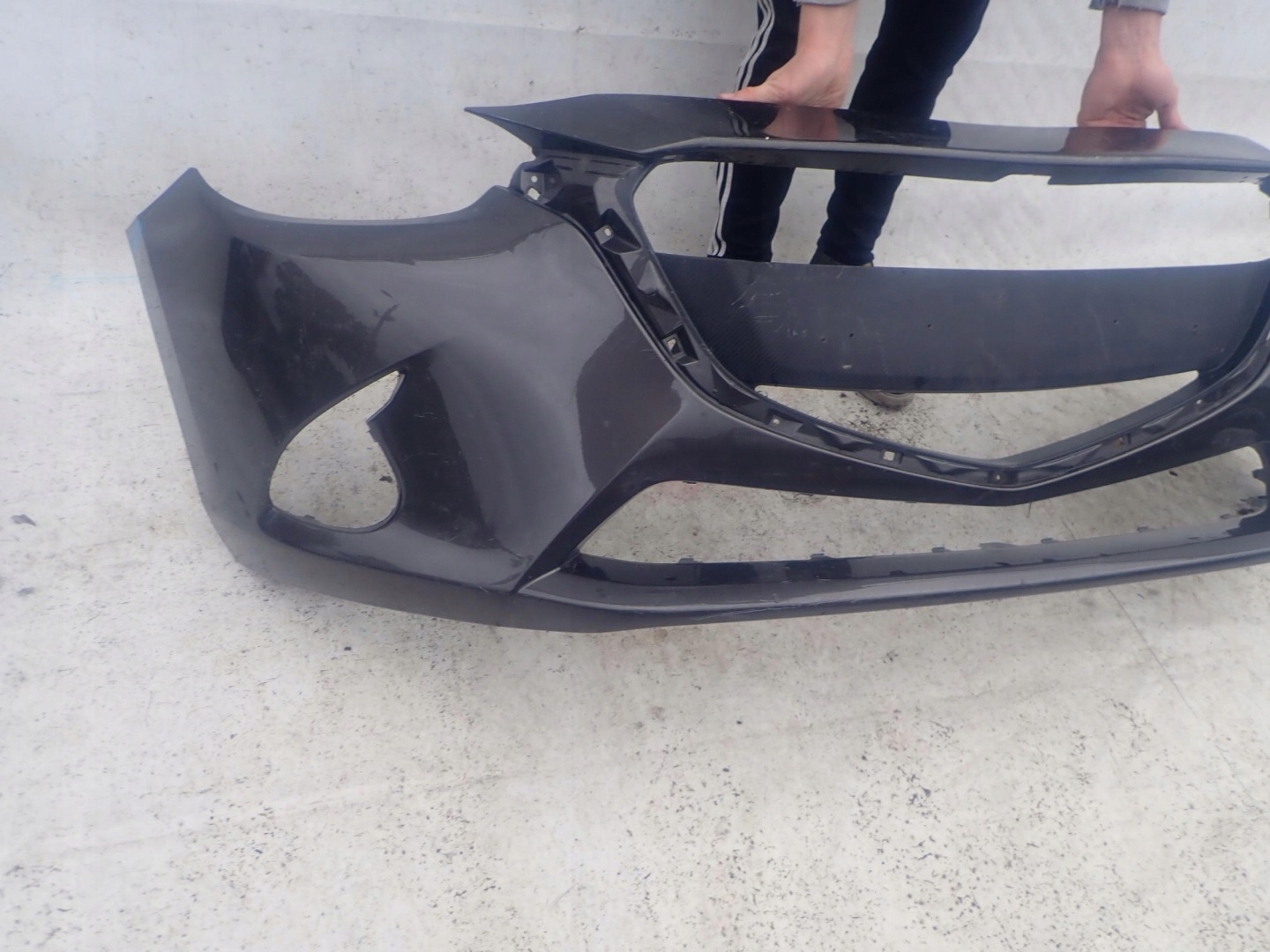 MAZDA 2 III 14-19 bumper front front