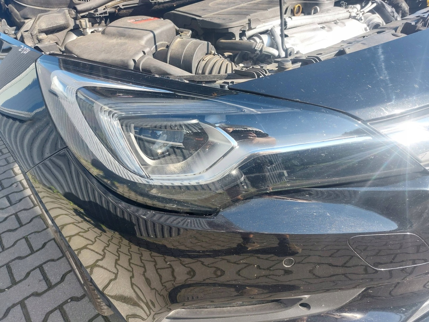 OPEL ASTRA K V 15r> light right right front FULL LED LUX 39187261 complete