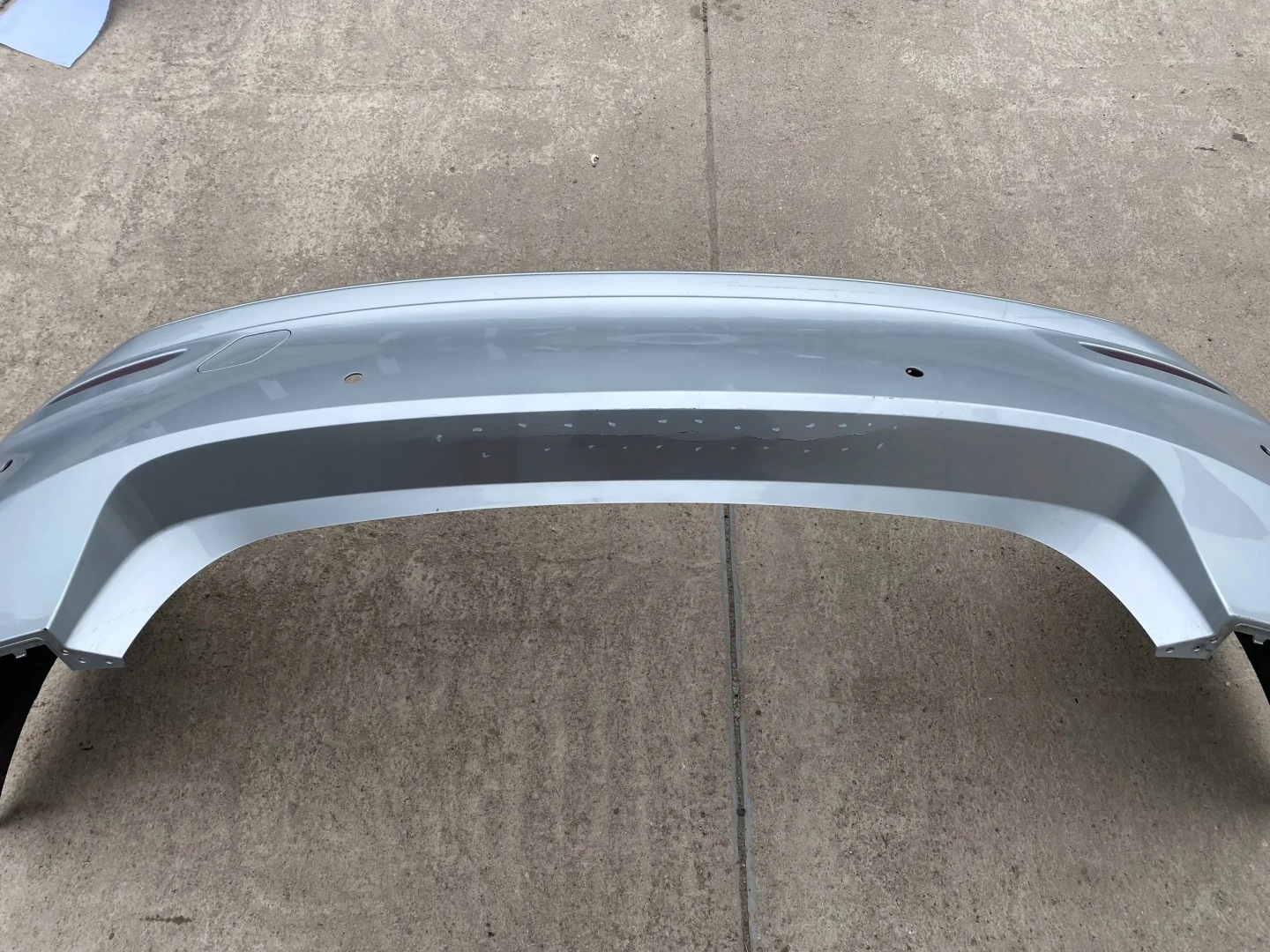 BMW 3 F30 LCI complete bumper rear part PDC A83