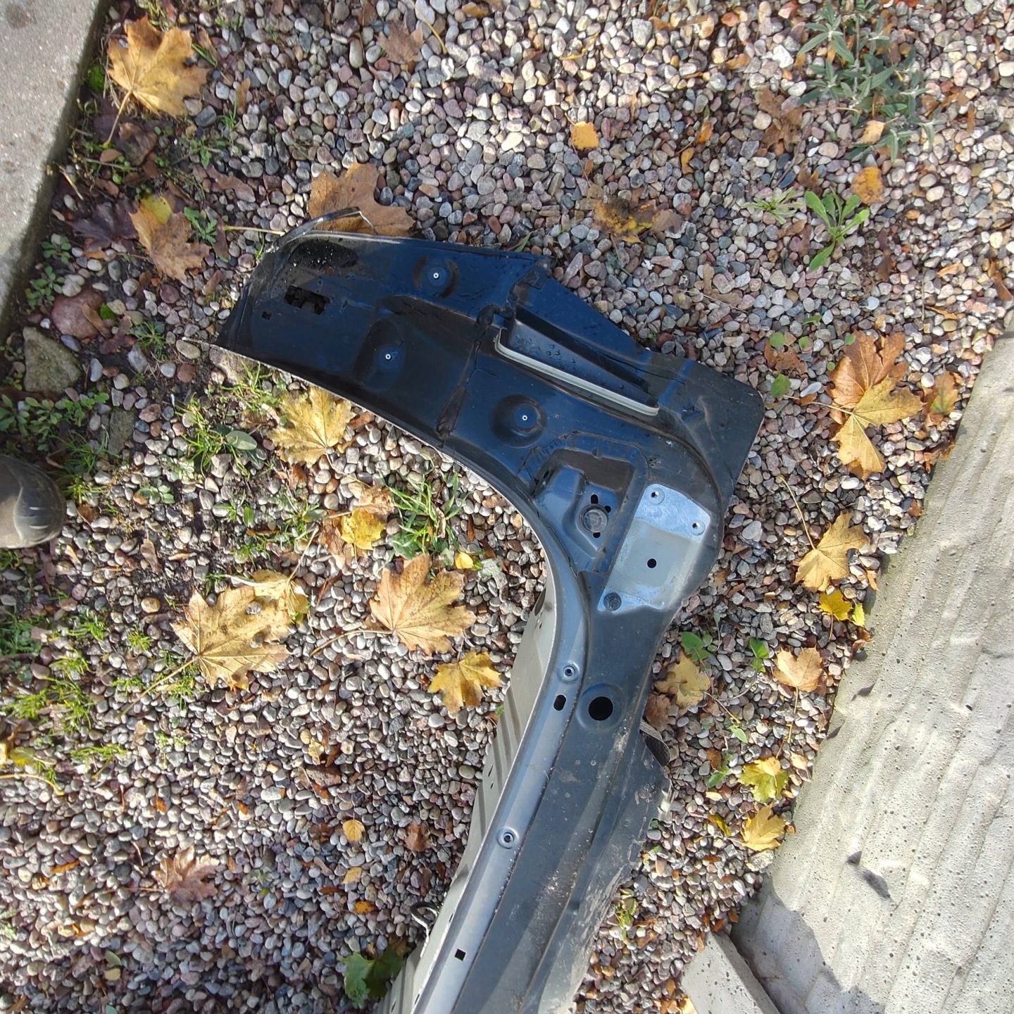 quarter rear rear part Peugeot 2008 and rear panel