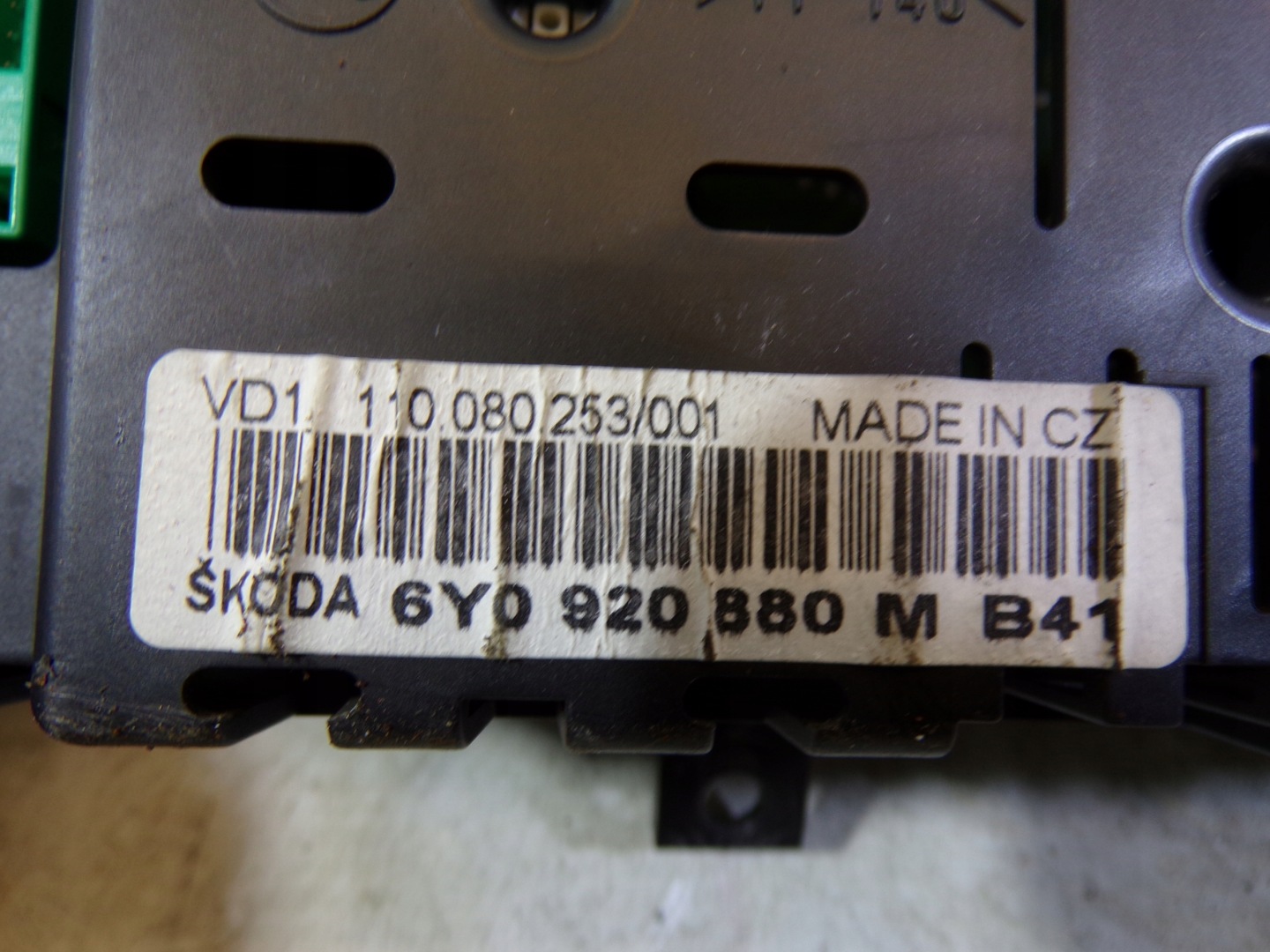 Montaggio STARTOWY SKODA FABIA 1 e 1.2 03E906033F
