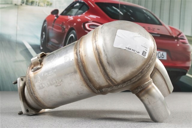 IDEALNY catalyst left complete PORSCHE 991 3,0 LIFT 1