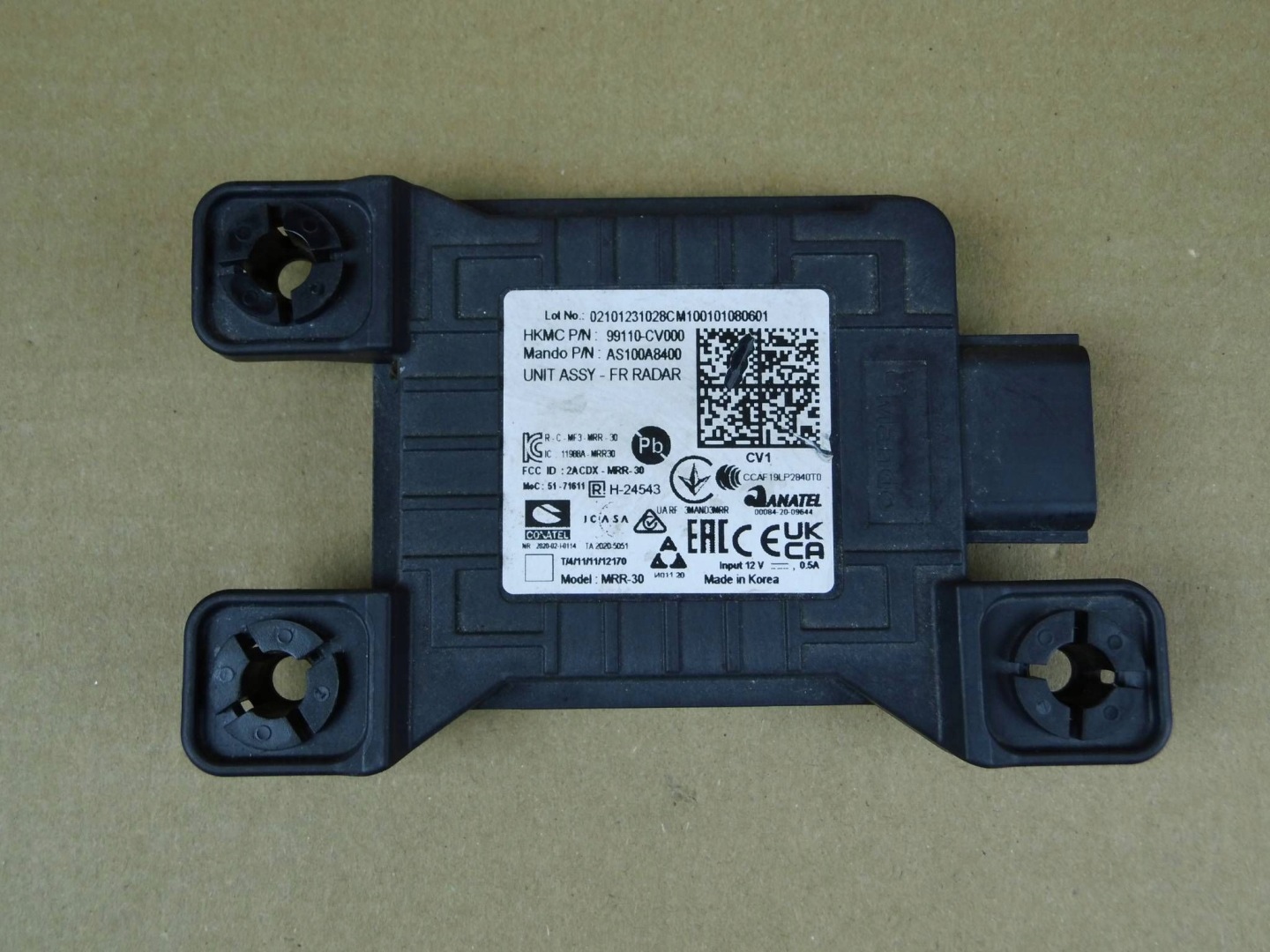 KIA EV6 radar sensor Sensor Bedienteil distronic 99110-CV000