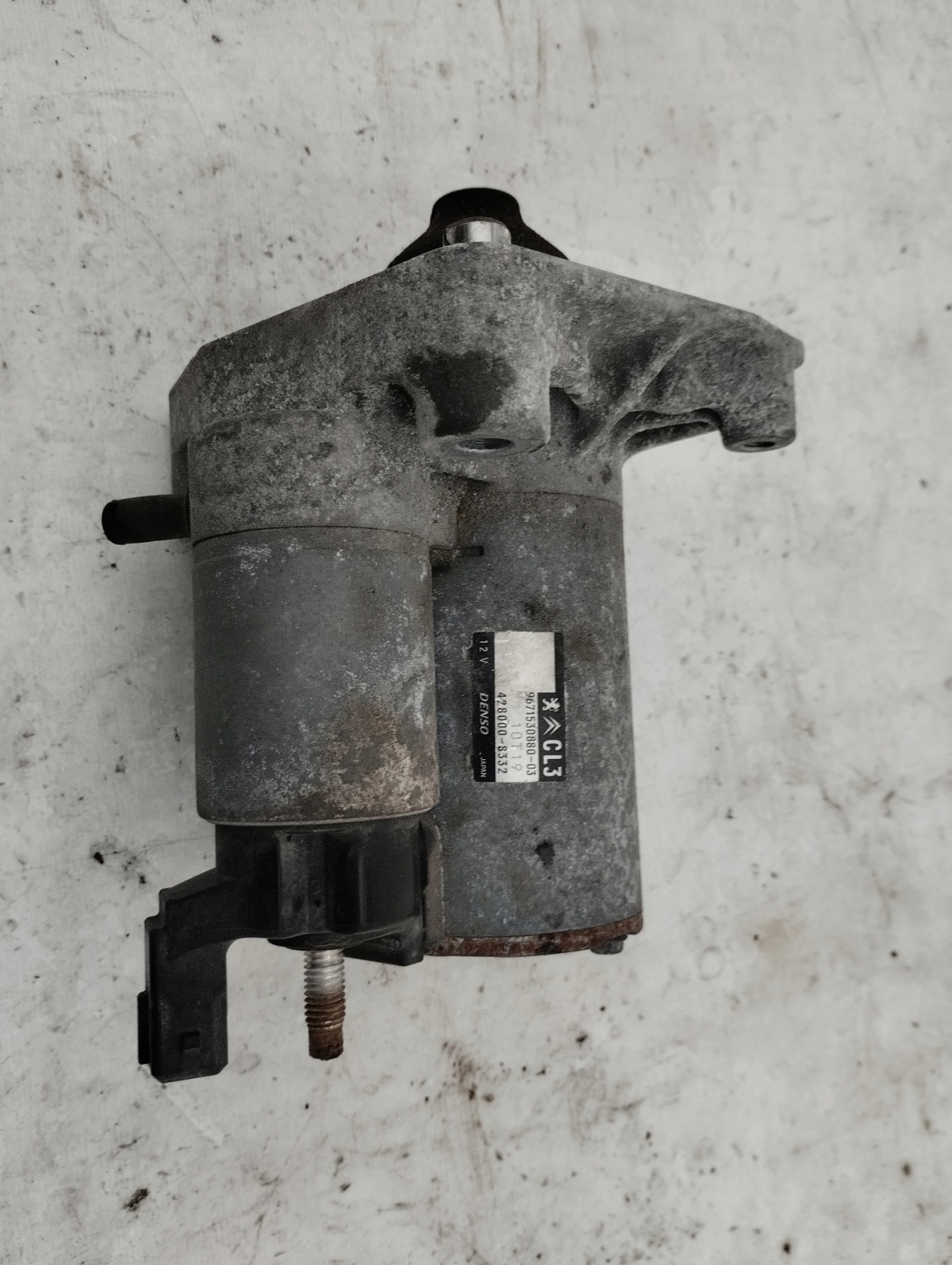 CITROEN C3 III 1.2 VTI starter 9671530880