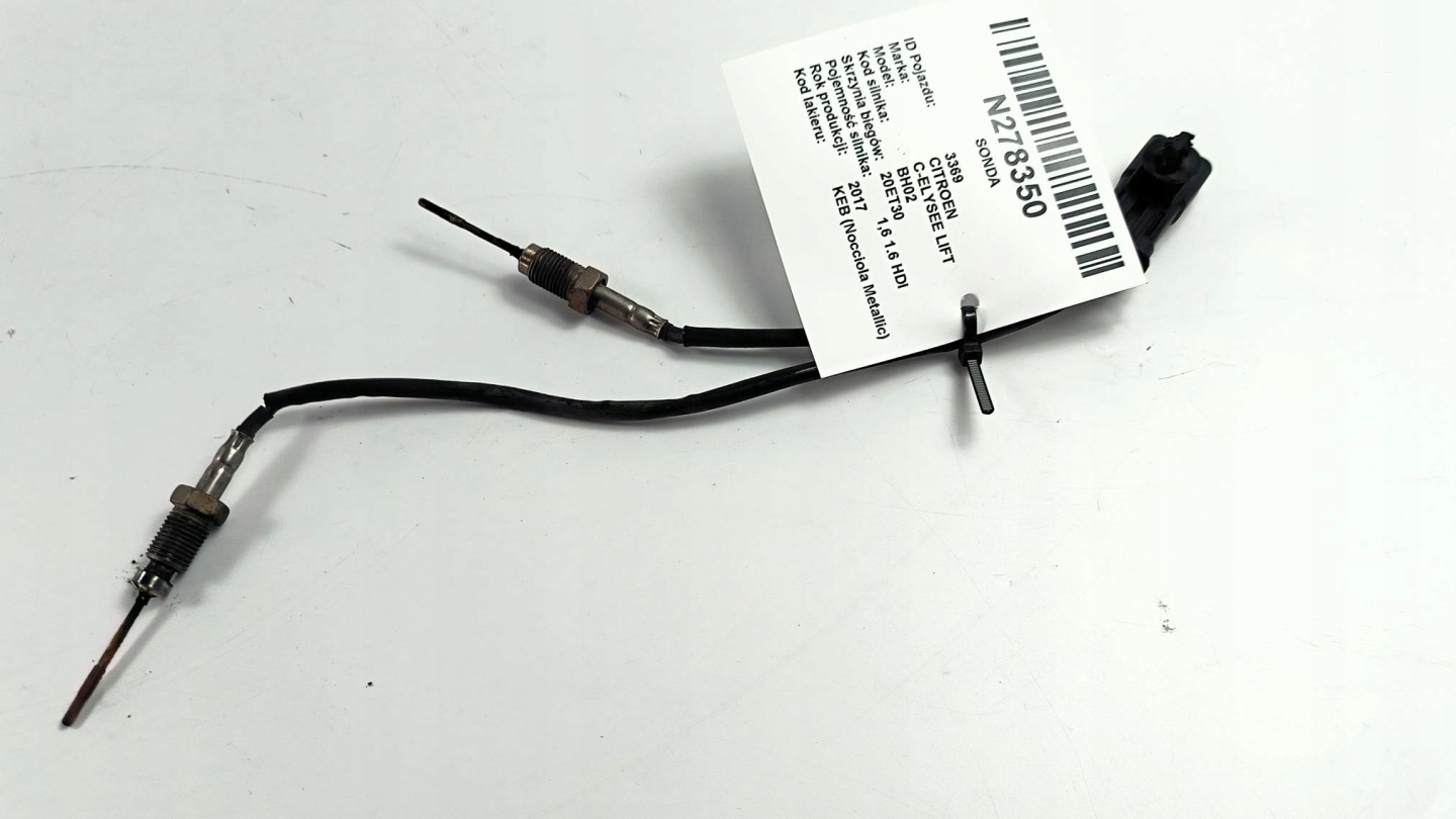 Sensor TEMPERATURY Gase 9808312080 CITROEN C-ELYSEE LIFT