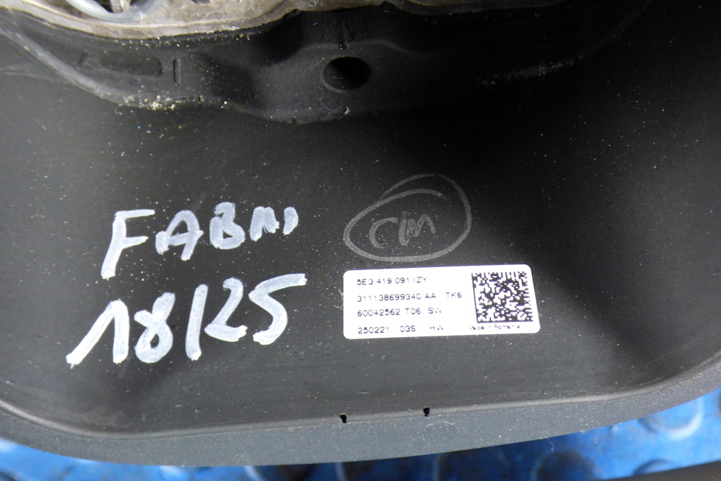 lenkrad 5E3419091 Original stbdb SKODA FABIA III LIFT