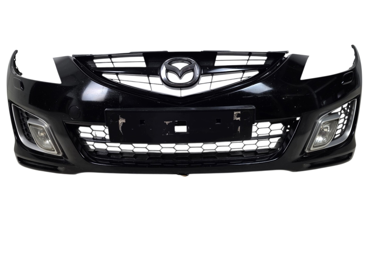 MAZDA 6 VI GH 2008 front bumper complete washers ORG. A3F