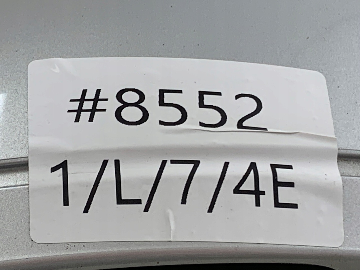 MERCEDES W203 mirror left silver 7 PIN