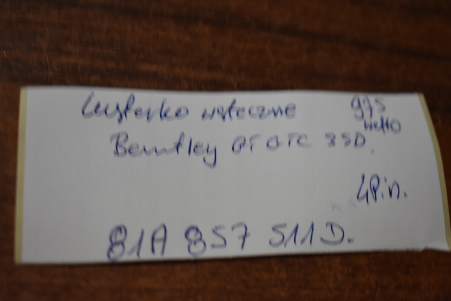 IDEALNE RETROVISORE INTERNO BENTLEY GT GTC 3SD 4PIN 1
