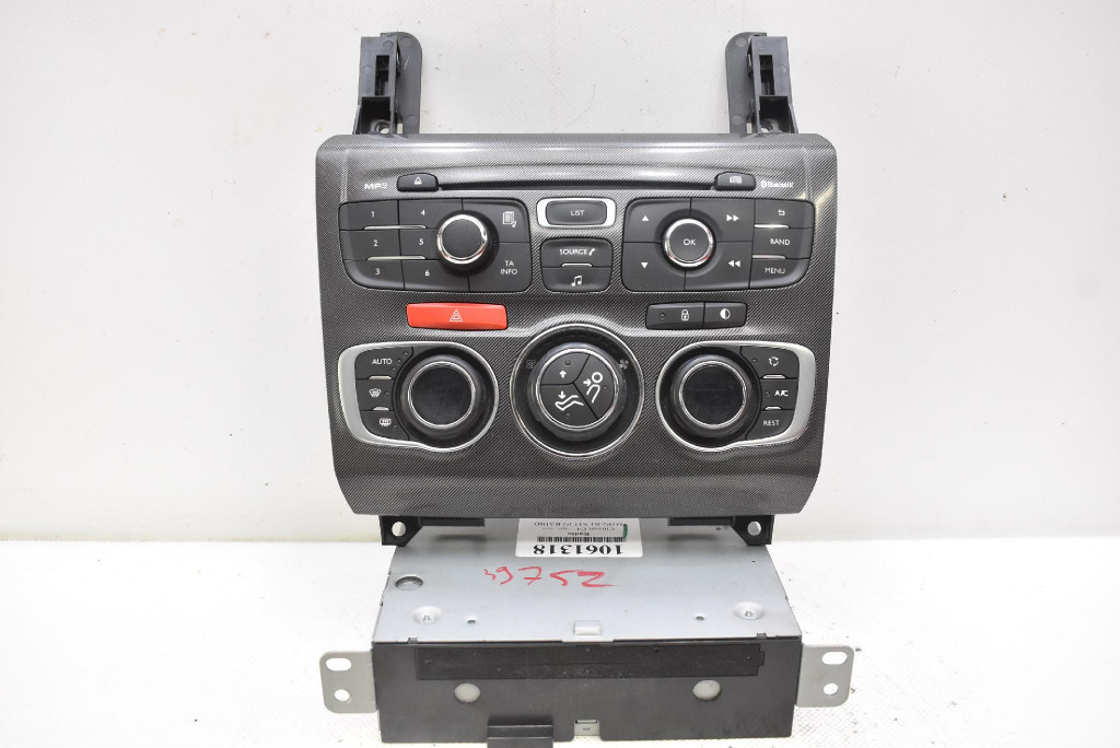 RADIO PANEL CD MP3 BLUETOOTH 9801189780 98040782ZD CITROEN C4 2 II 10-17