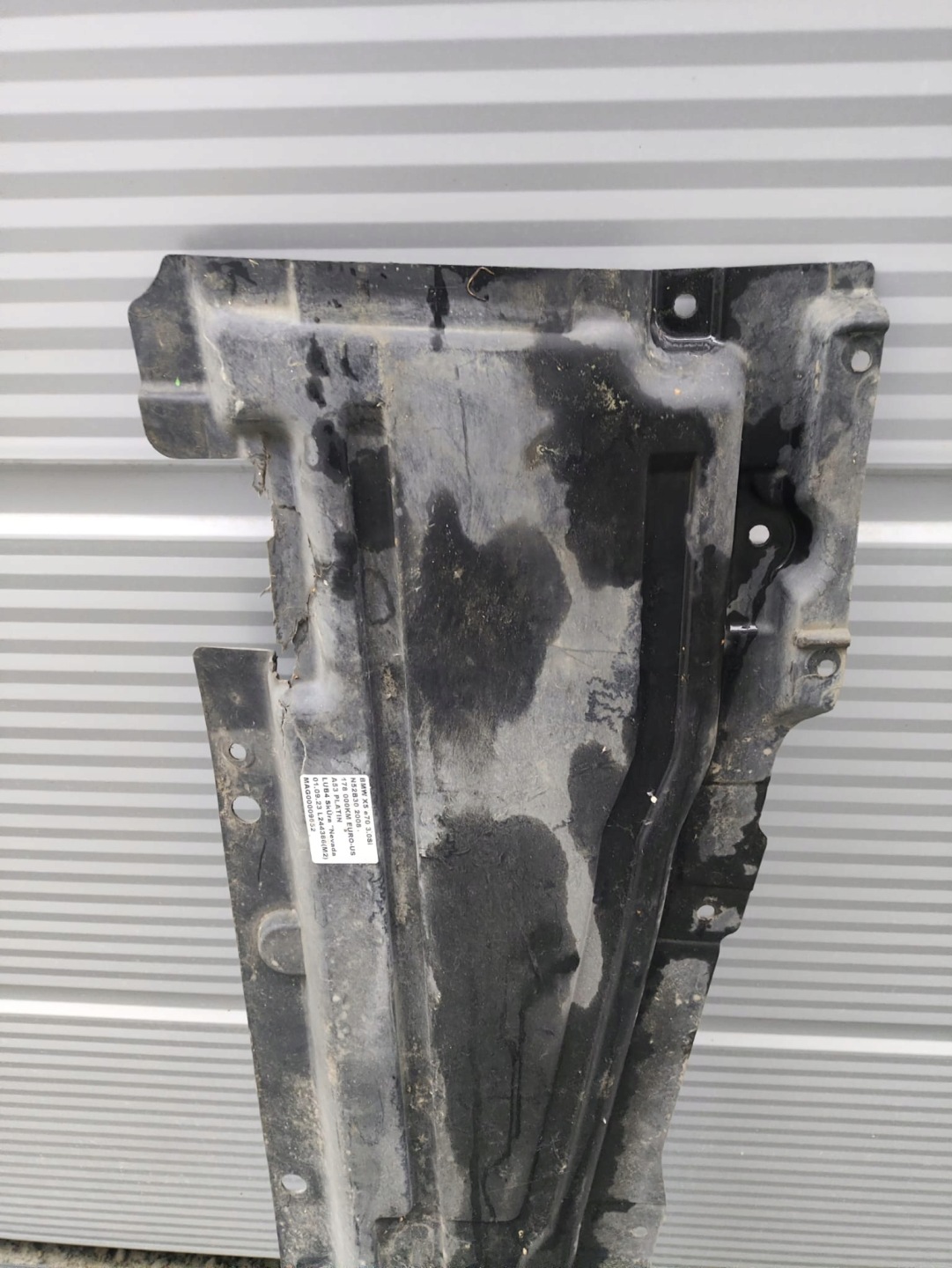 BMW X5 E70 X6 E71 cover chassis right 51757178548 7178548
