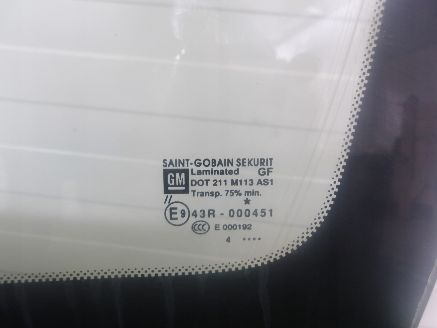 OPEL MERIVA B 10-17 window front iron front ZWYKLA original 2014r. GM