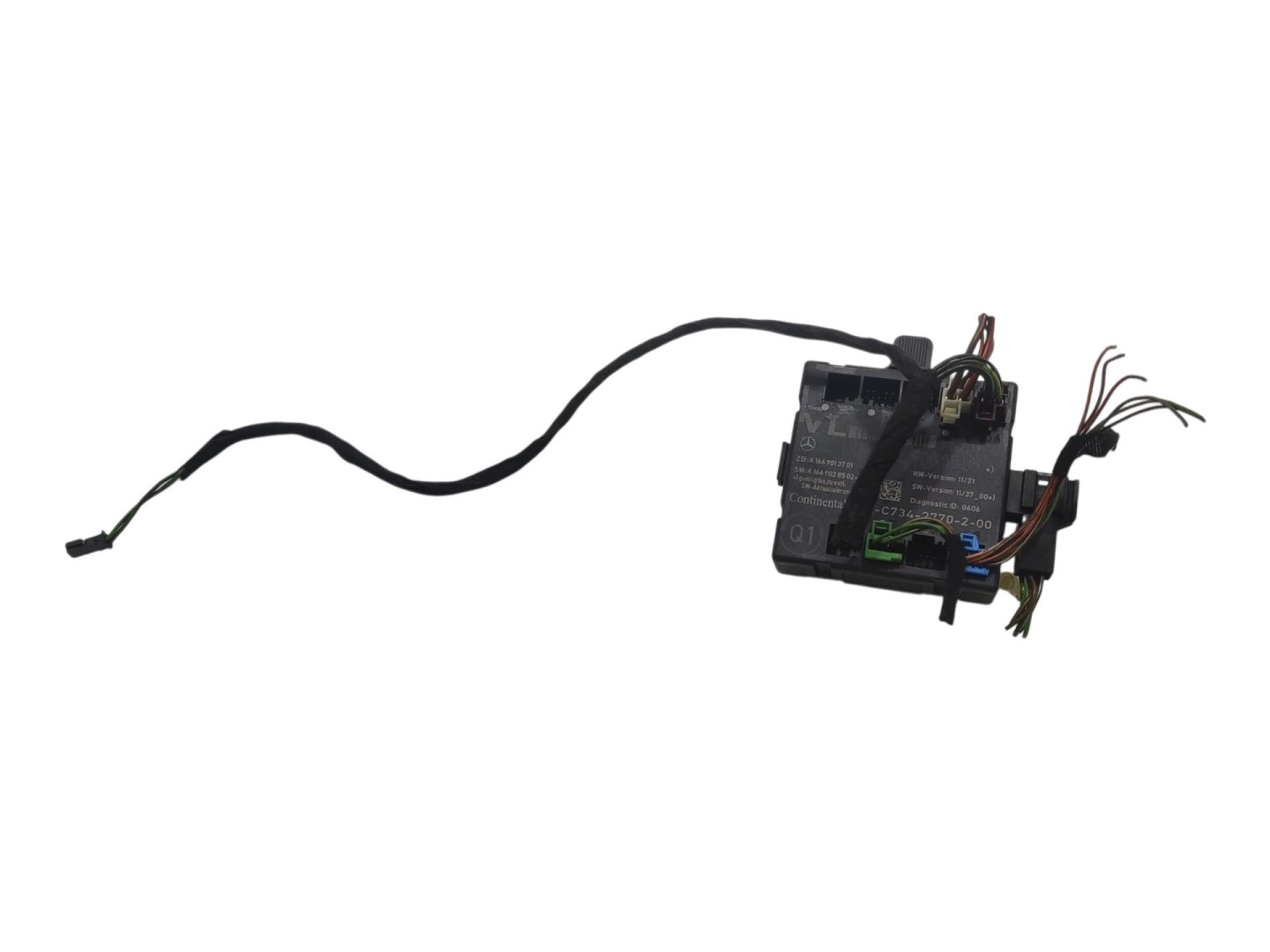 module door left front MERCEDES A-KLASA W176 2012-2015 A1669005505