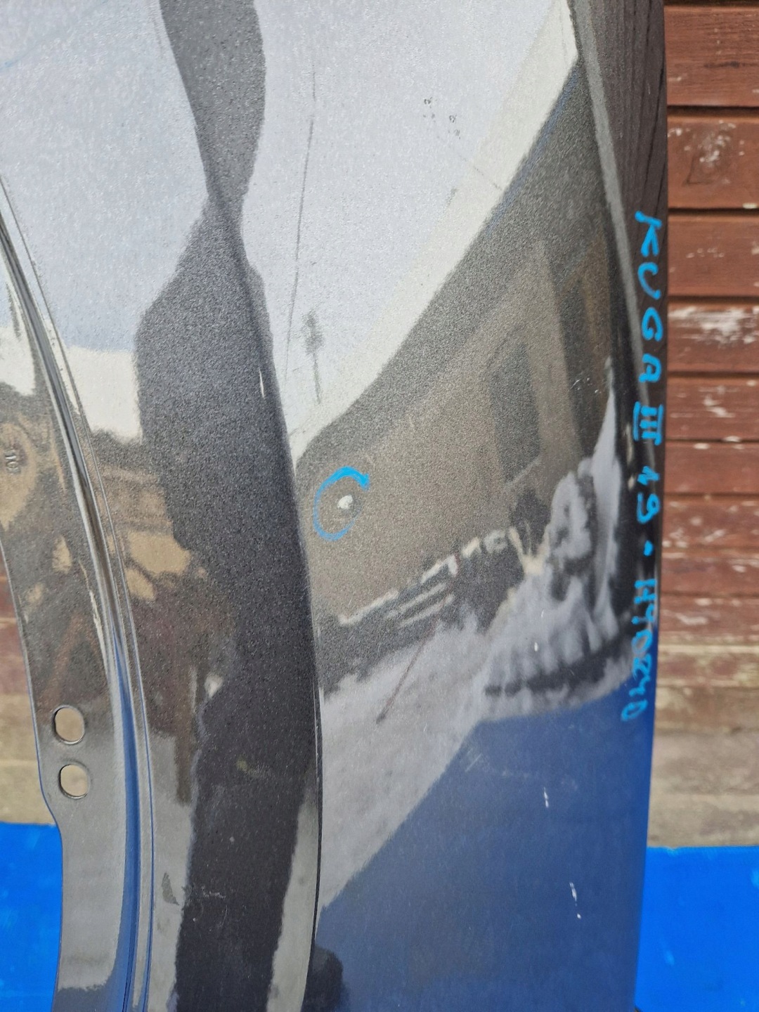 fender front left FORD KUGA III MK3 spoiler-IN HYBRYDA 2019R->