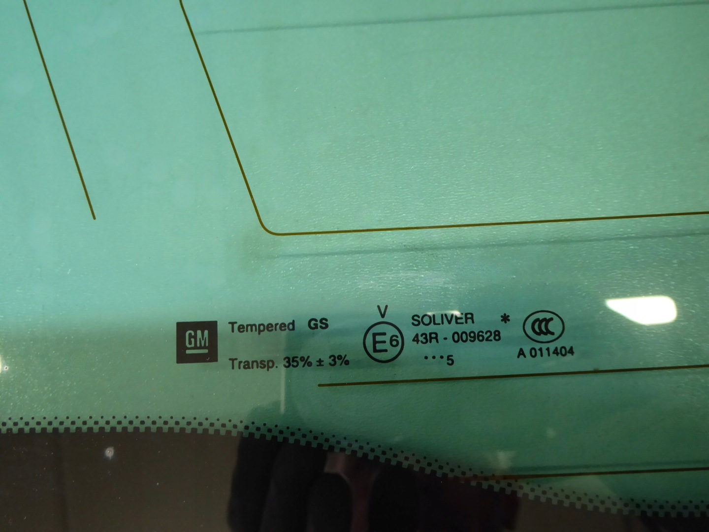 window bodywork left rear part 2015 OPEL INSIGNIA A KOMBI