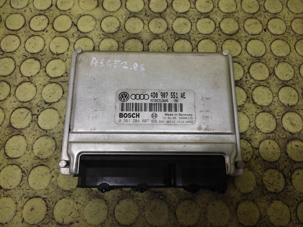 AUDI A6 C5 control unit of the engine 0261204807