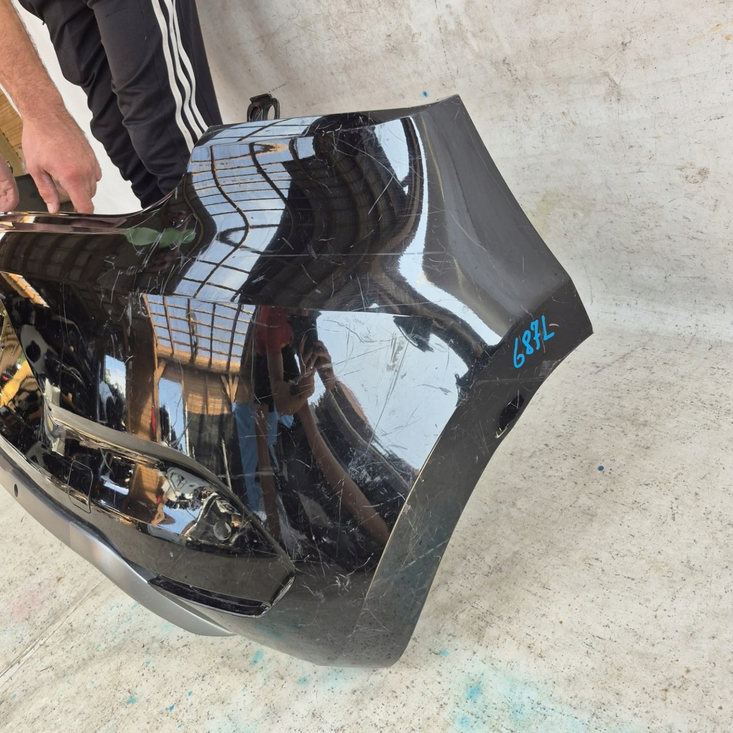 RENAULT CLIO V RS 19- bumper rear part rear 4XPDC 850224339R