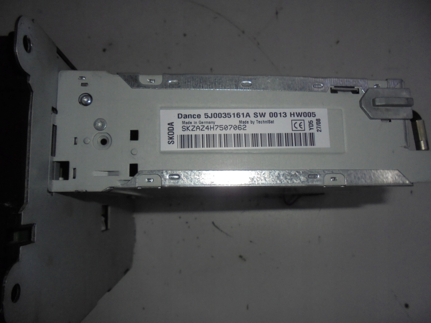 SKODA FABIA II RADIO CD DANCE 2008R>
