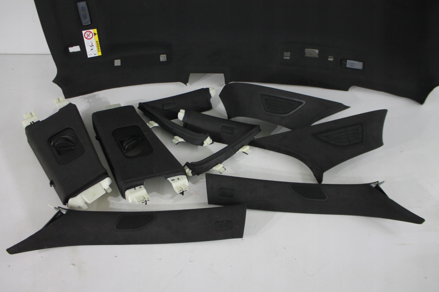 ROOF UPHOLSTERY PILLARS MASERATI LEVANTE BLACK