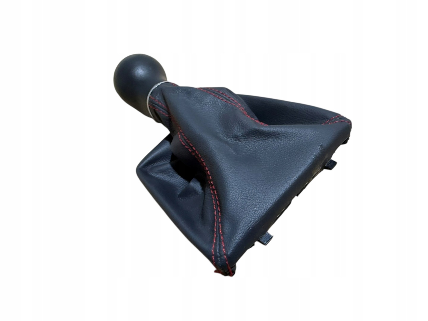 Schaltknopf Leder rote NITKA SEAT IBIZA 6J IV FR