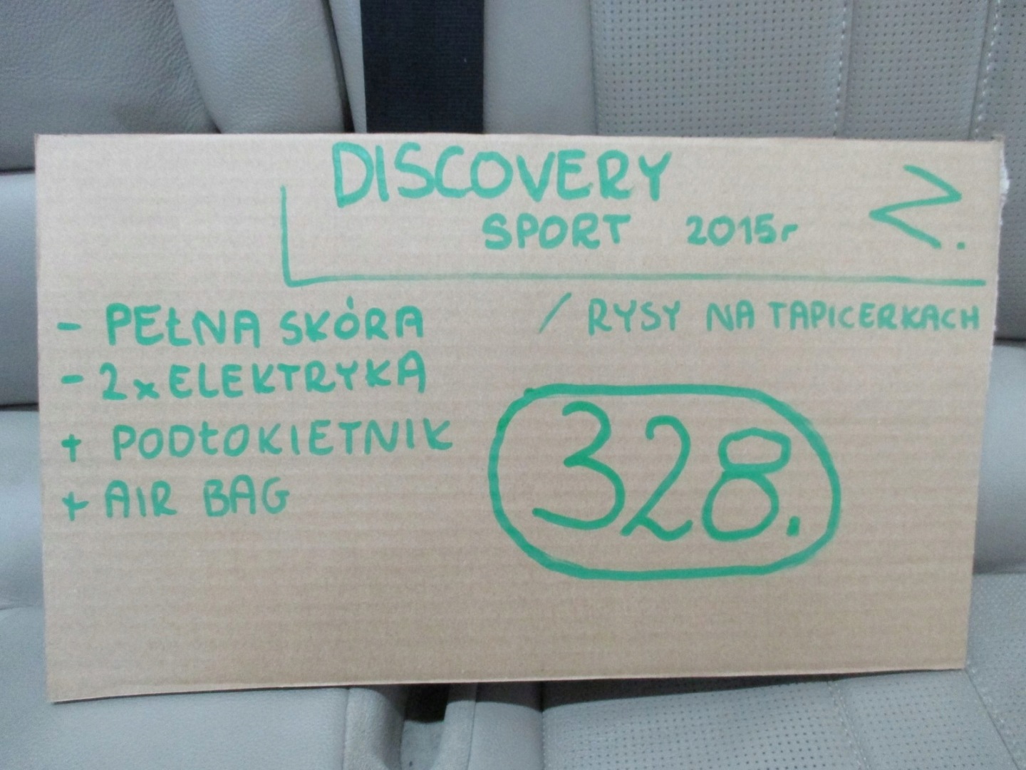 seats upholstery leather LAND ROVER DISCOVERY SPORT