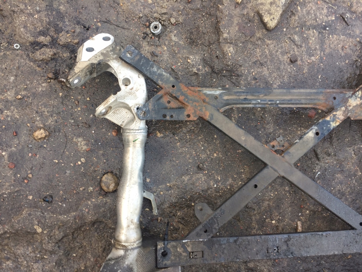 AUDI Q5 8R axle beam subframe axle beam front 8R0399315K