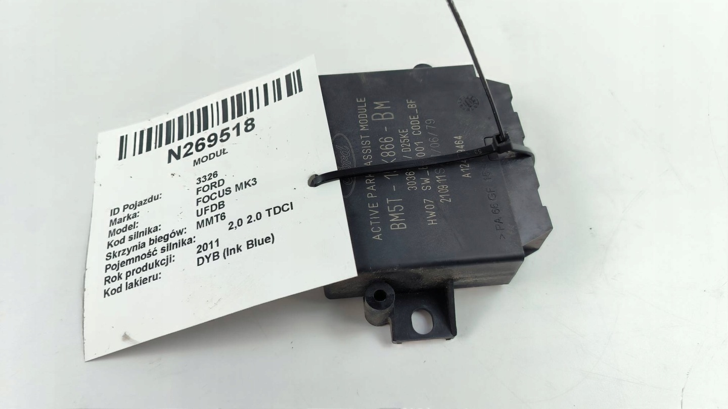 modulo BM5T-15K866-BM parcheggio PDC FORD FOCUS MK3