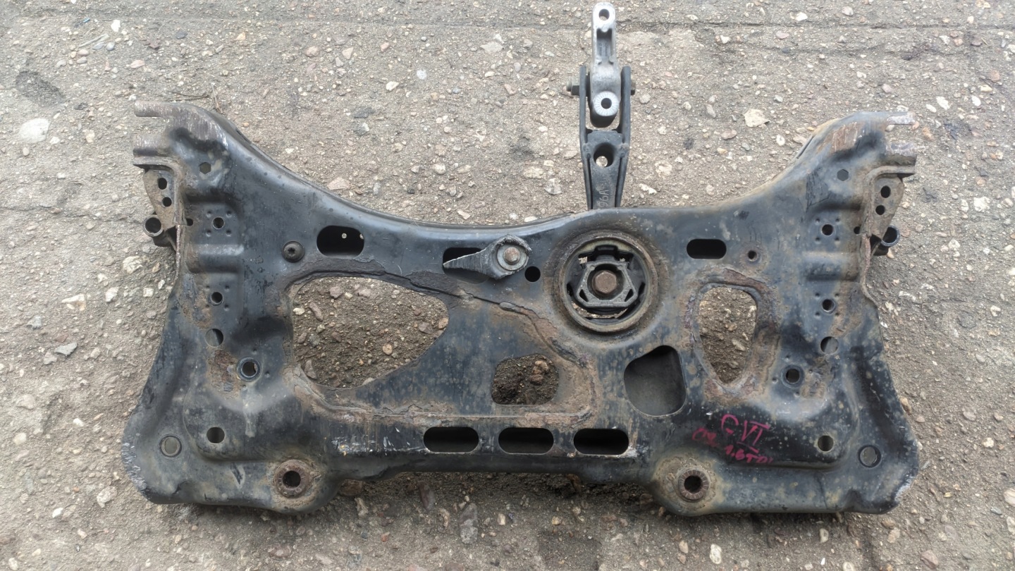 VW GOLF VI plus 1.6 TDI 09R subframe axle beam front