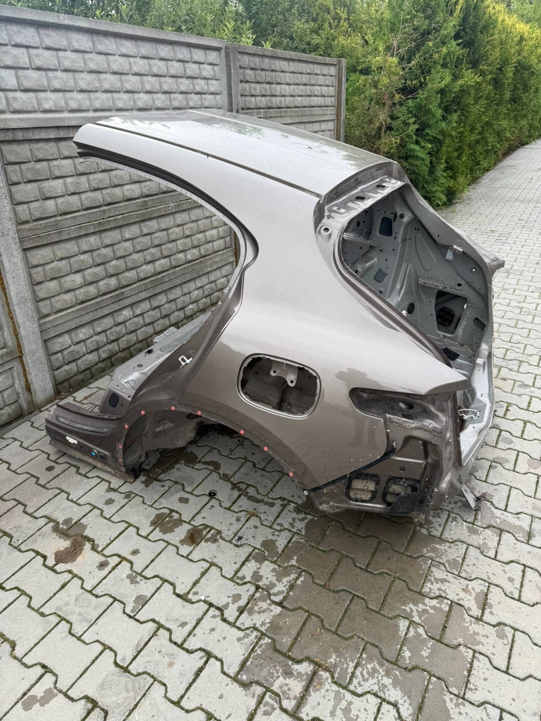 Alfa Romeo Stelvio rear panel sump quarter fender rear