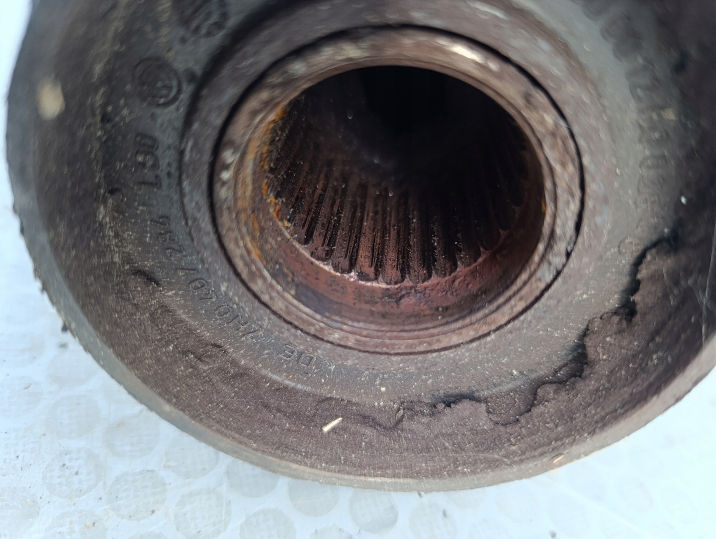 VW T5 1.9 TDI semi-axis long right front 7H0407272AJ