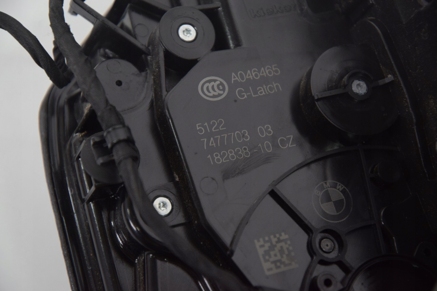 lock left DOCIAGANIE SOFT CLOSE wiring BMW X7 G07