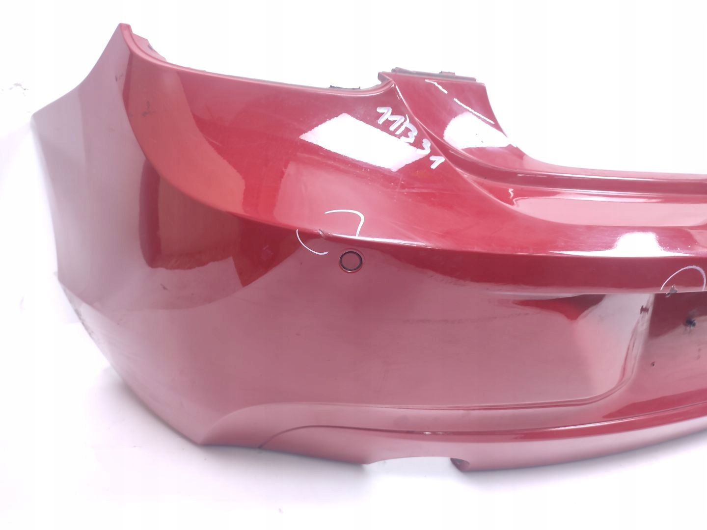 bumper rear part BMW F21 (2011-2015) PDC KARMESINROT (A61)