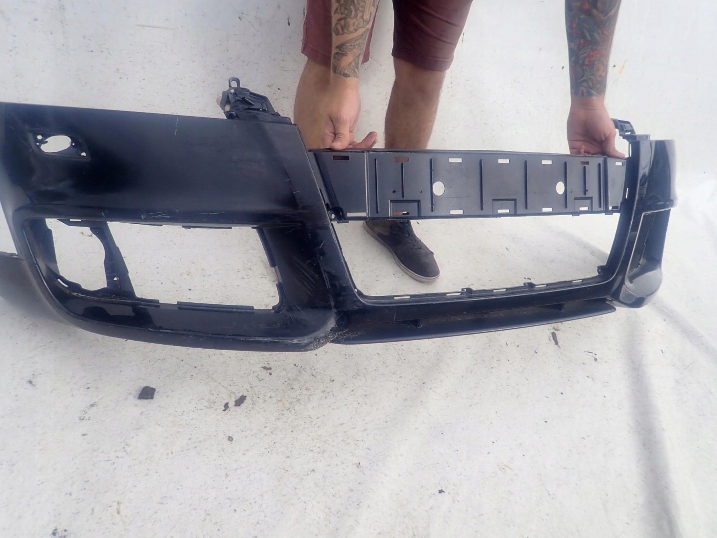 AUDI TT S-LINE II 2 06-14 bumper front washer
