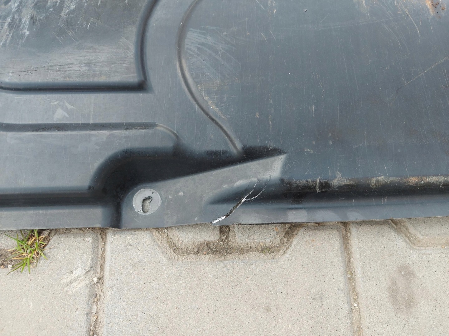 Mercedes W254 GLC 220d Blende Abdeckung Unterfahrschutz A2545200400