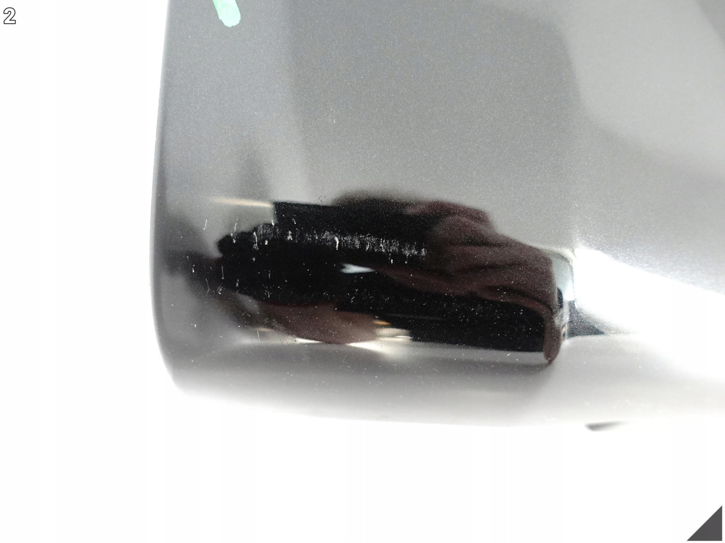 BMW X6 X6M E71 E71M M-POWER threshold moulding cap left BLACK SAPPHIRE