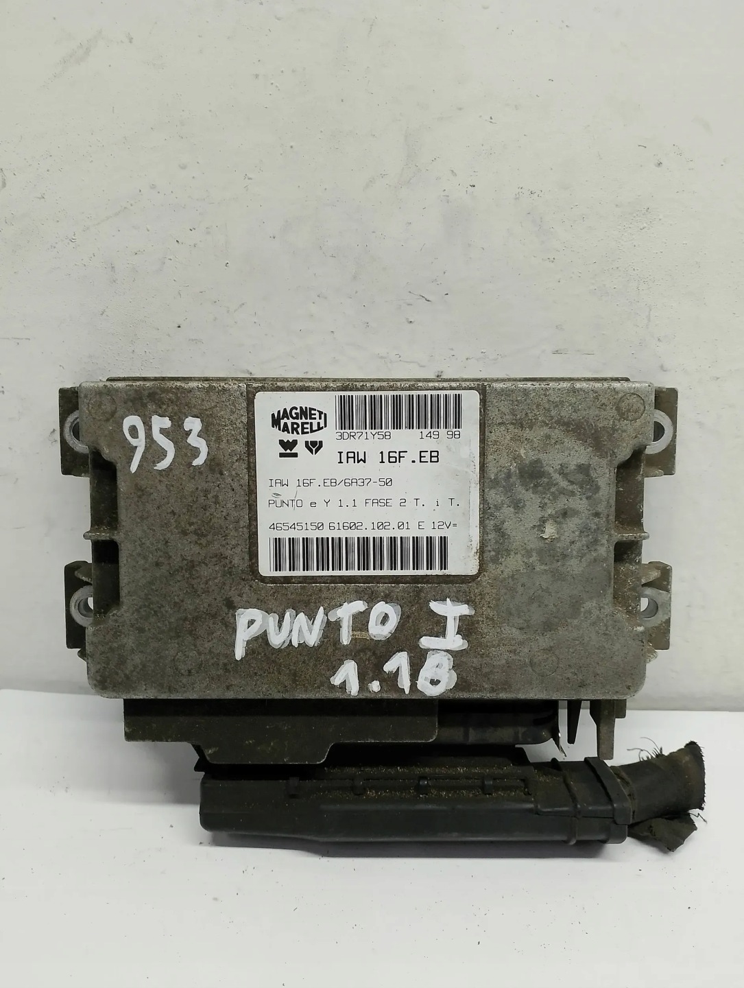 computer Centralina Motore FIAT PUNTO 1 e 1.1B 46545150