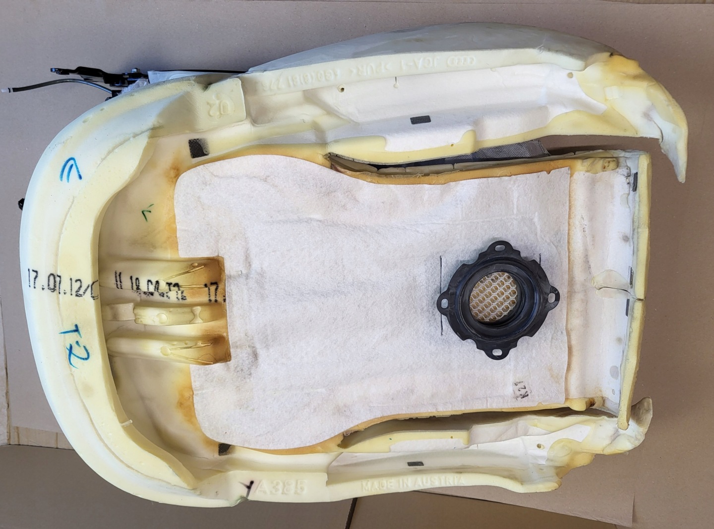 OPARCIE seat front right support fans AUDI C7 A7 4G OE