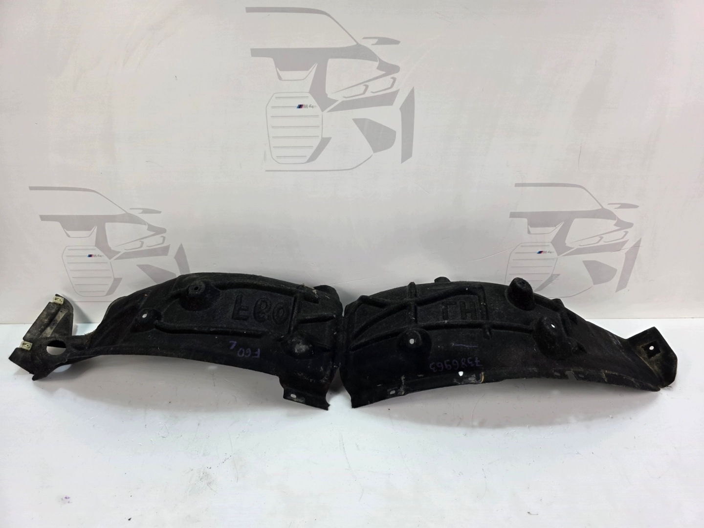 mudguard left rear. MINI F60 7386963