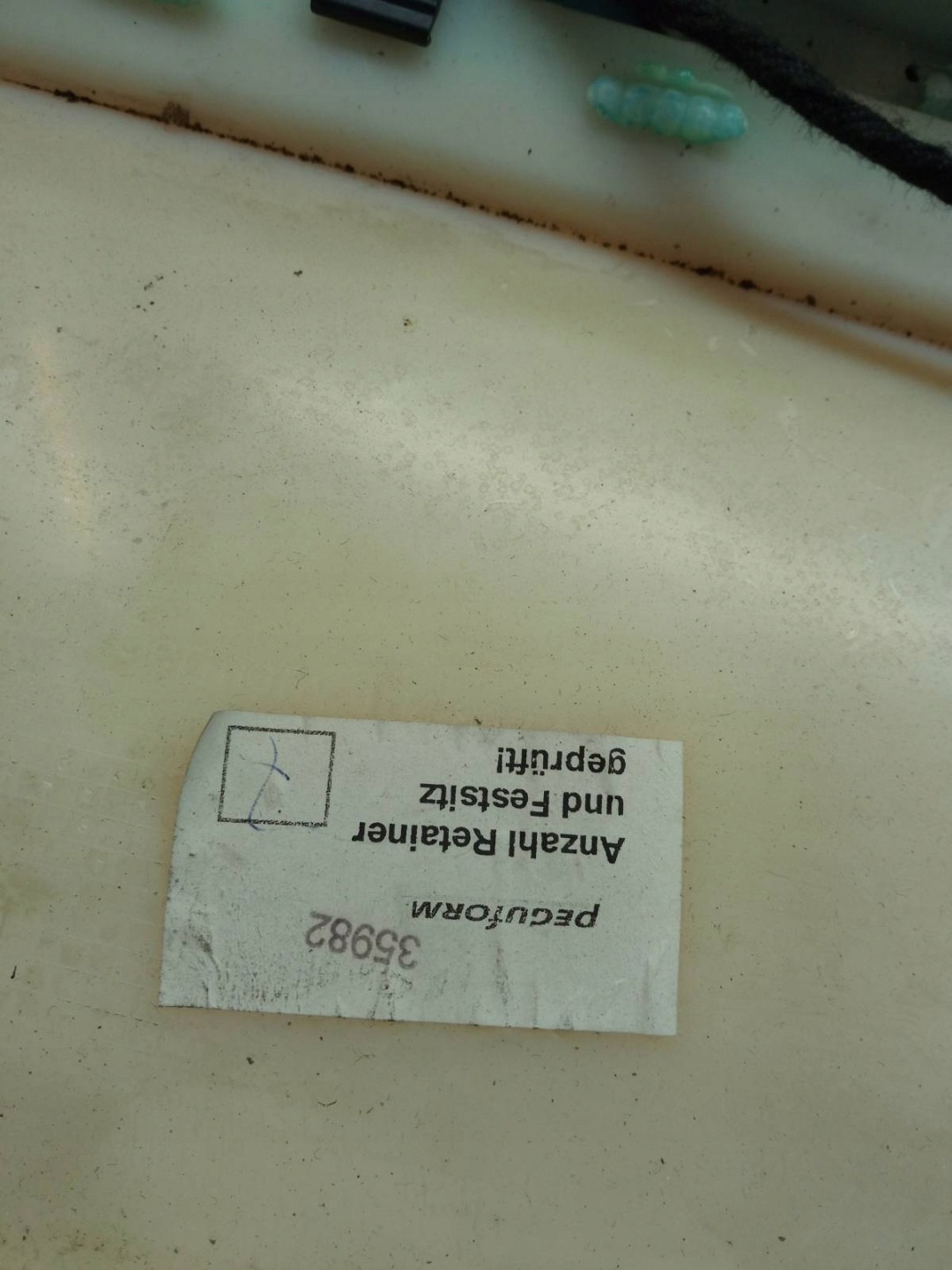upholstery side right rear part DEKOR Volkswagen Phaeton and (2002- )