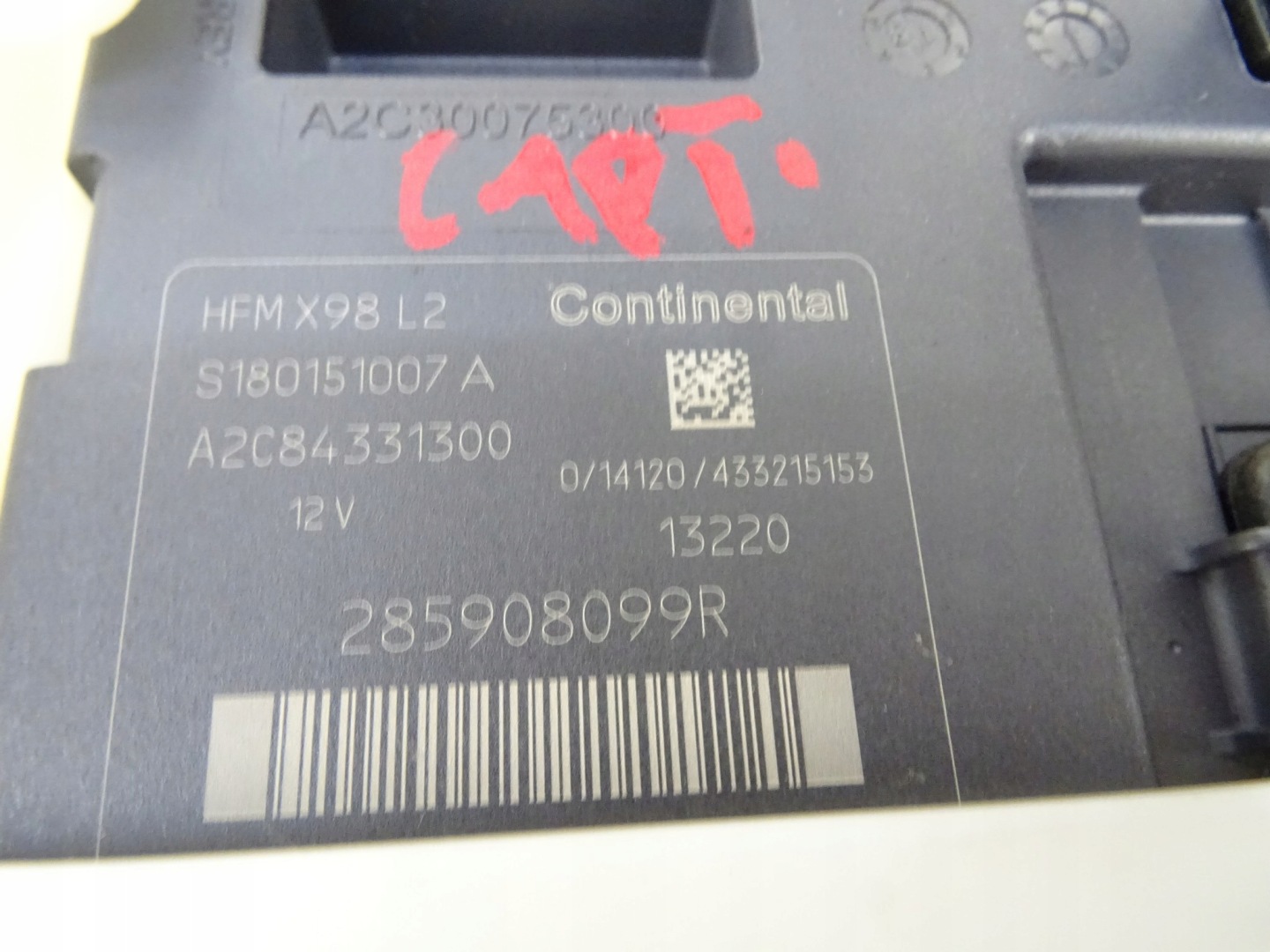 RENAULT CAPTUR e lettore Z KARTA 285908099