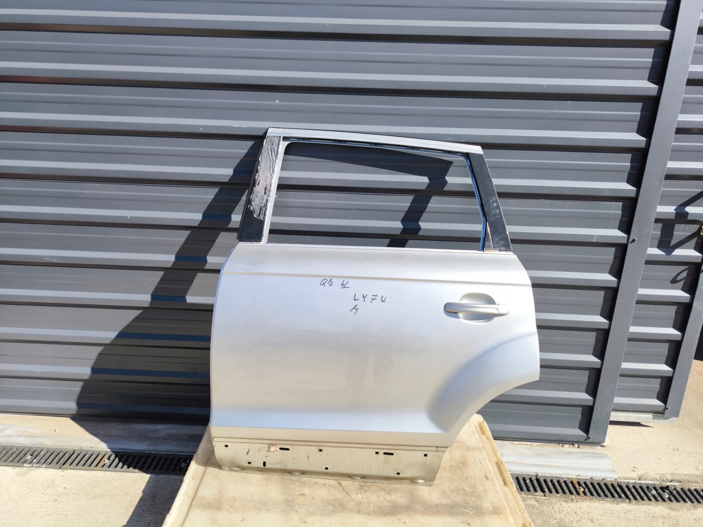 door left rear part AUDI Q7 4L LY7W 2005-2014