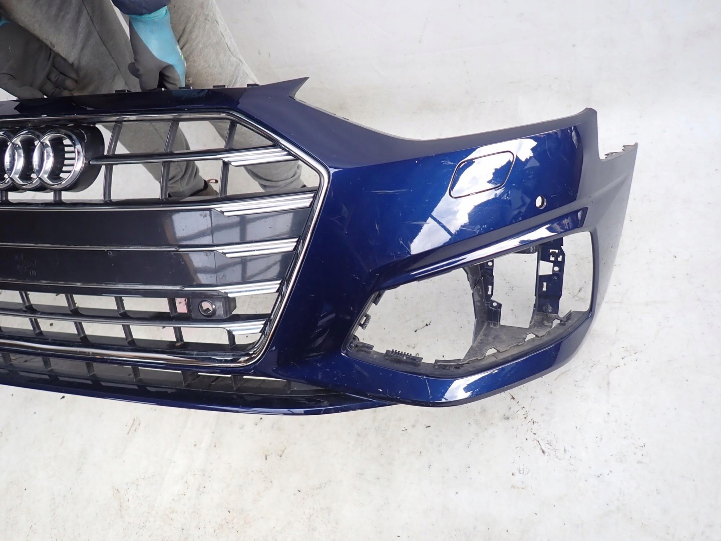 AUDI A4 B9 8W LIFT 19-23 bumper front front washer PDC
