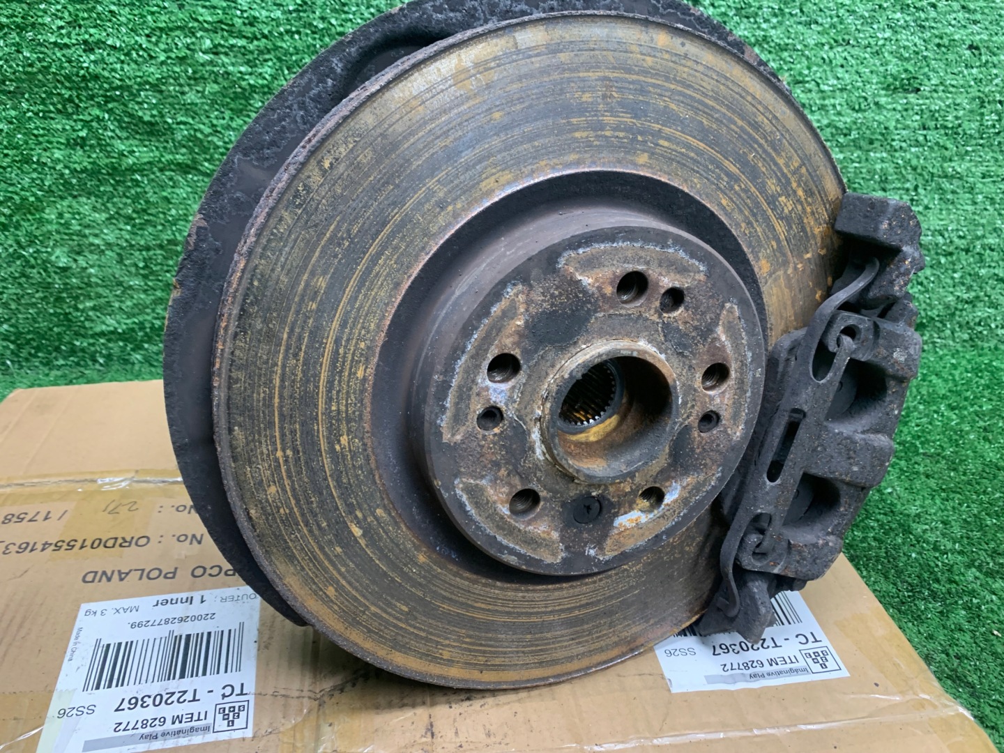MERCEDES W251 swing left left front PRZENIA disc caliper