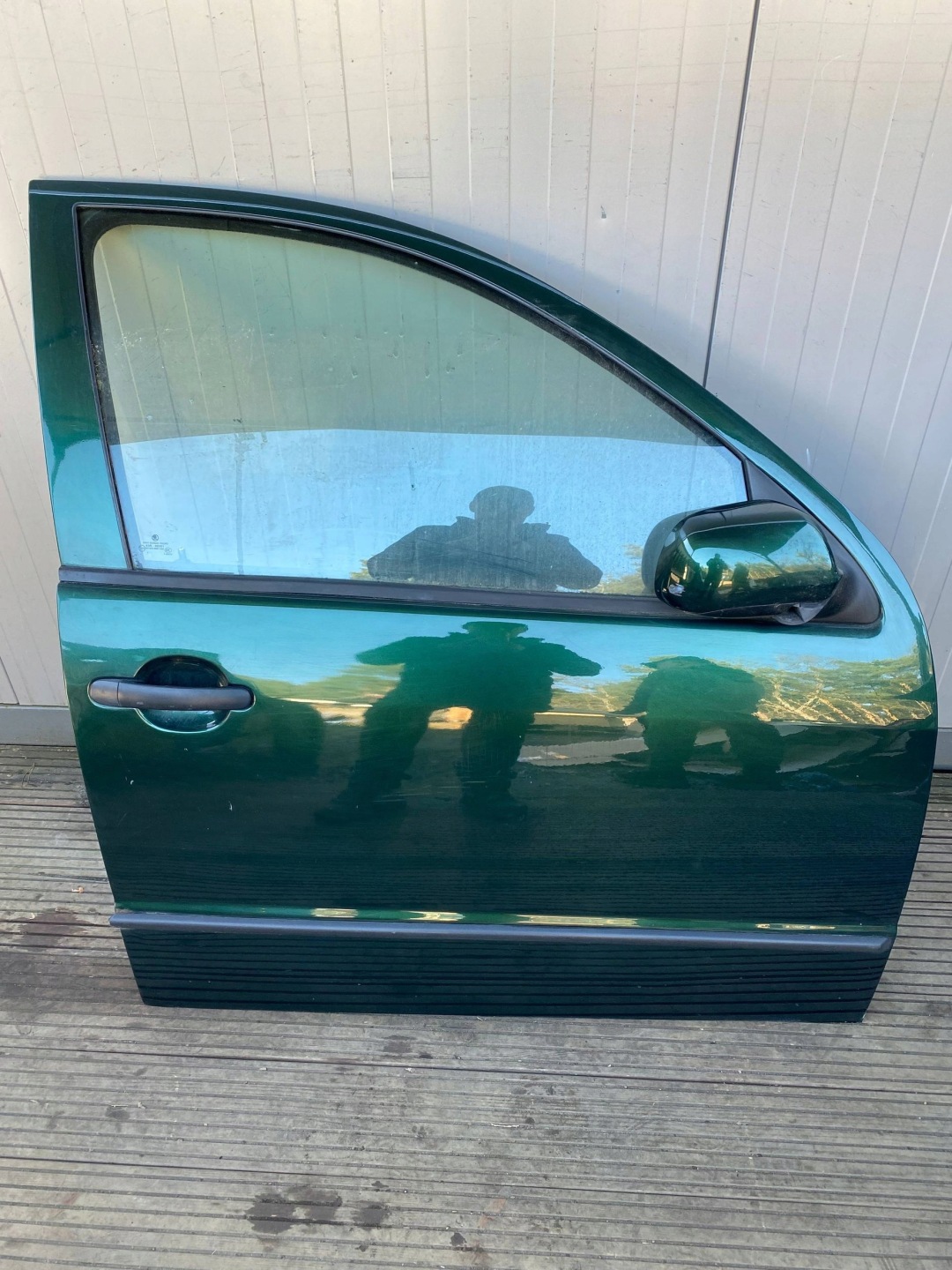SKODA FABIA and HB complete door right front front green