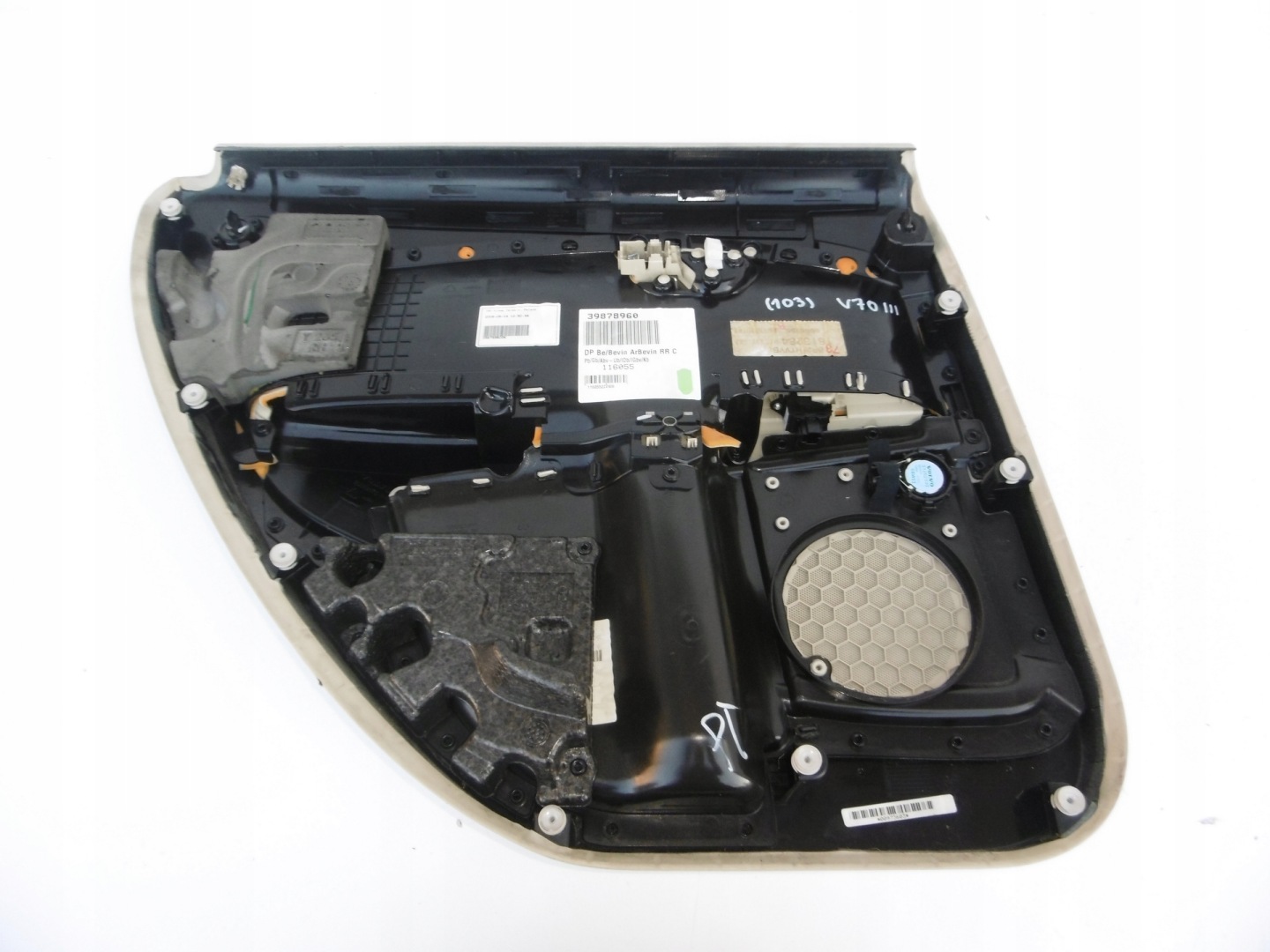 side door right rear part VOLVO V70 III S80 II