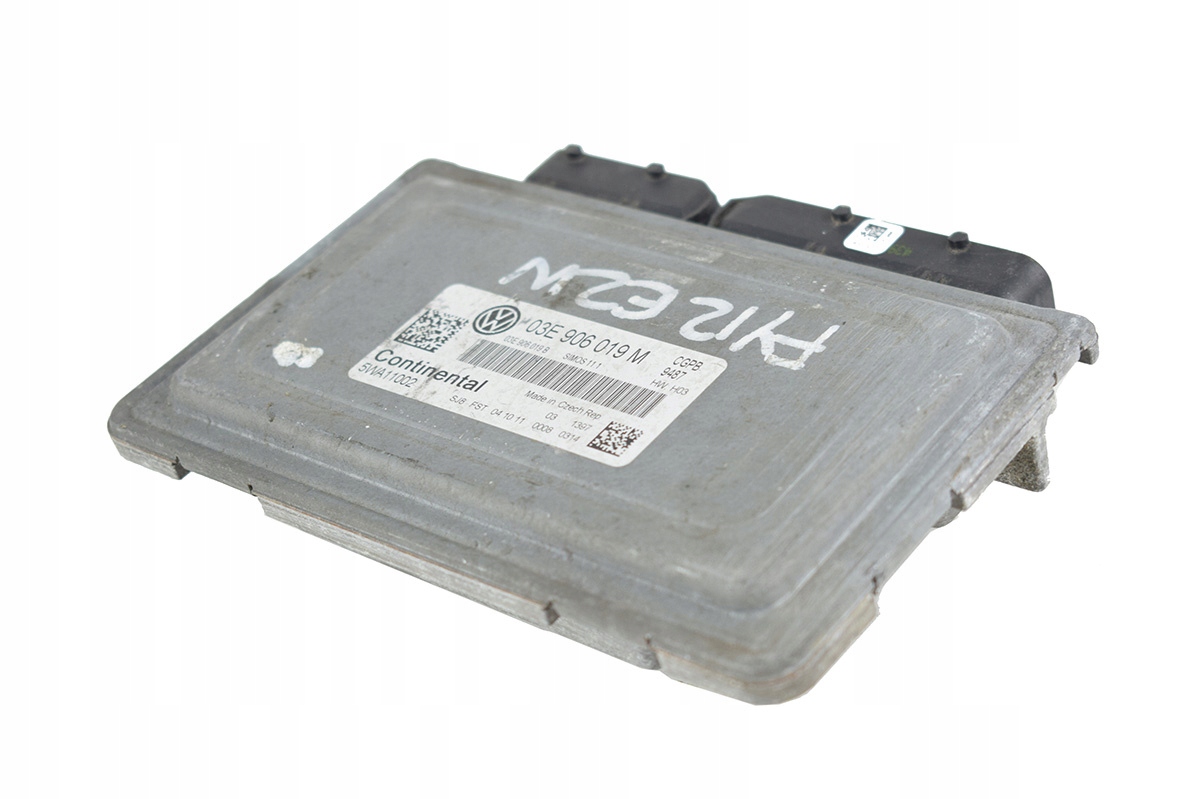 computer control unit VW POLO V 03E906019M