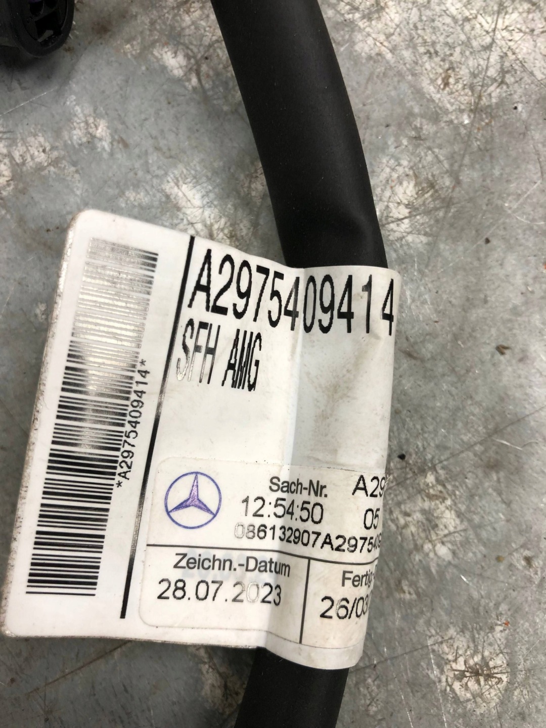 bundle PDC MERCEDES W297 V297 EQS A2975409414
