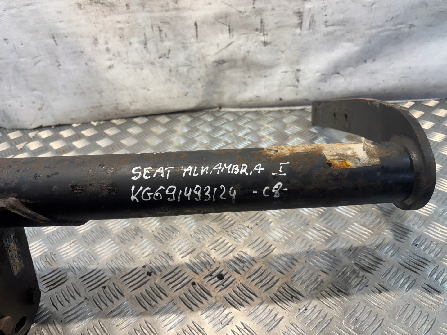 Gancio traino Seat Alhambra e 1 lift Westfalia 7M0092101B